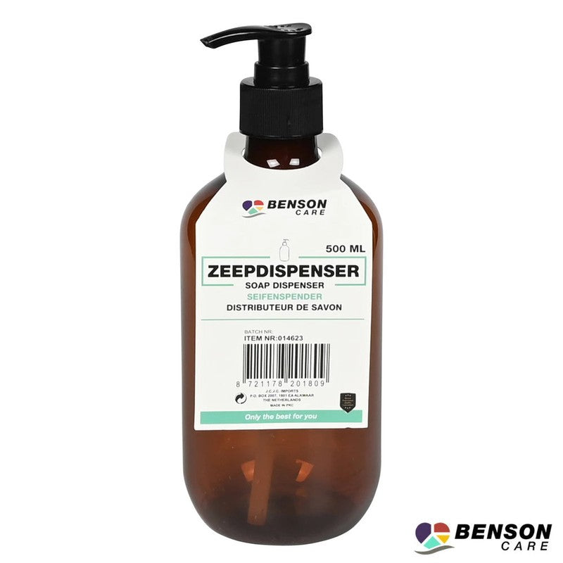 Benson Care SEIFENSPENDER Portionierer Kunststoff BRAUN 500ml