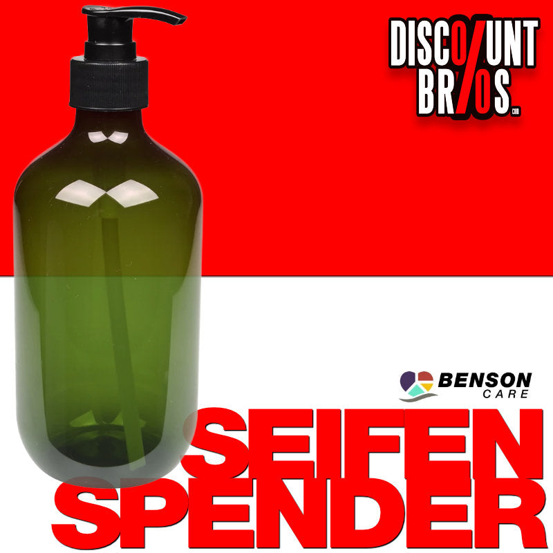 Benson Care SEIFENSPENDER Portionierer Kunststoff GRÜN 500ml