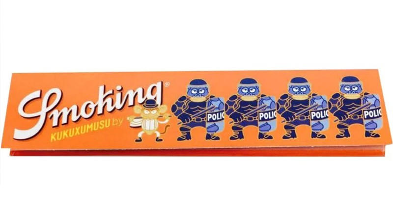 SMOKING kukuxumusu King Size Ultra Fine Papers 33 Blatt Zigarettenpapier 108×44mm