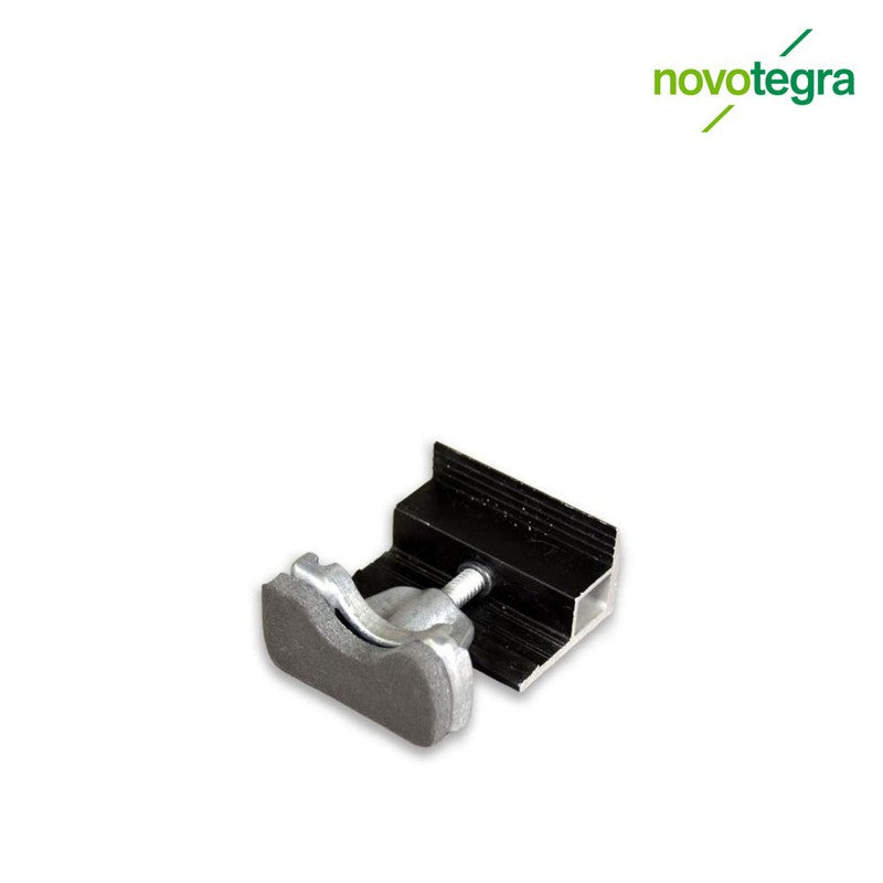 novotegra SOLAR Modulbefestiger 20 Endklemmen 30-42mm SCHWARZ