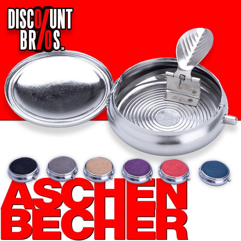 Feldaschenbecher MINI TASCHEN ASCHENBECHER verschiedene Farben