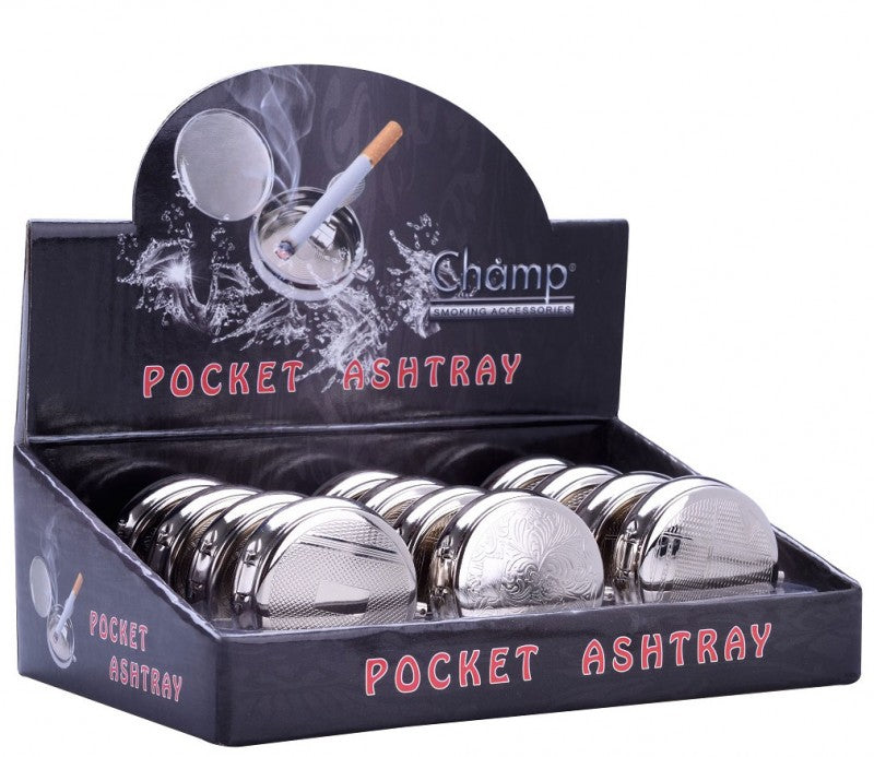 Feldaschenbecher MINI TASCHEN ASCHENBECHER Metall von CHAMP