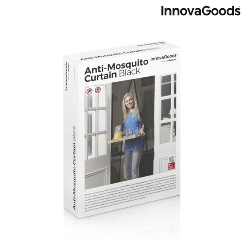 Magneto Mesh Magnetischer FLIEGENVORHANG SCHWARZ