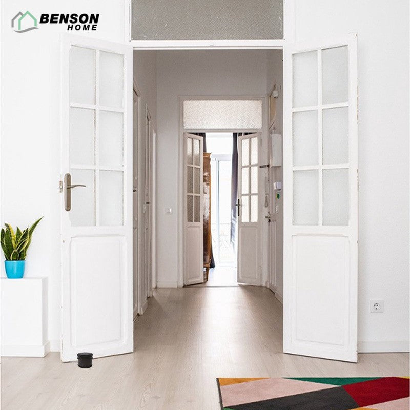 XXL TÜRSTOPPER Hoch Edelstahl SCHWARZ MATT