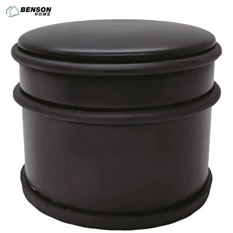 XXL TÜRSTOPPER Hoch Edelstahl SCHWARZ MATT