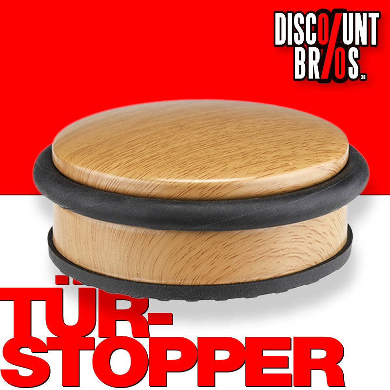 Luxus TÜRSTOPPER in Holz-Design