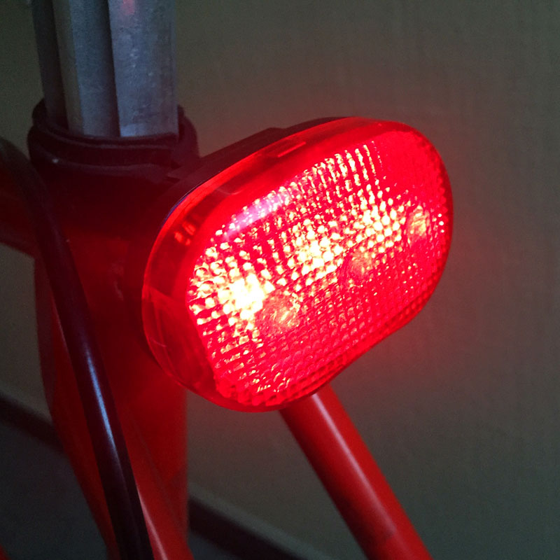 Front- + Rücklicht 3 LED VELOLICHT Fahrrad Frontleuchte und Rückleuchte