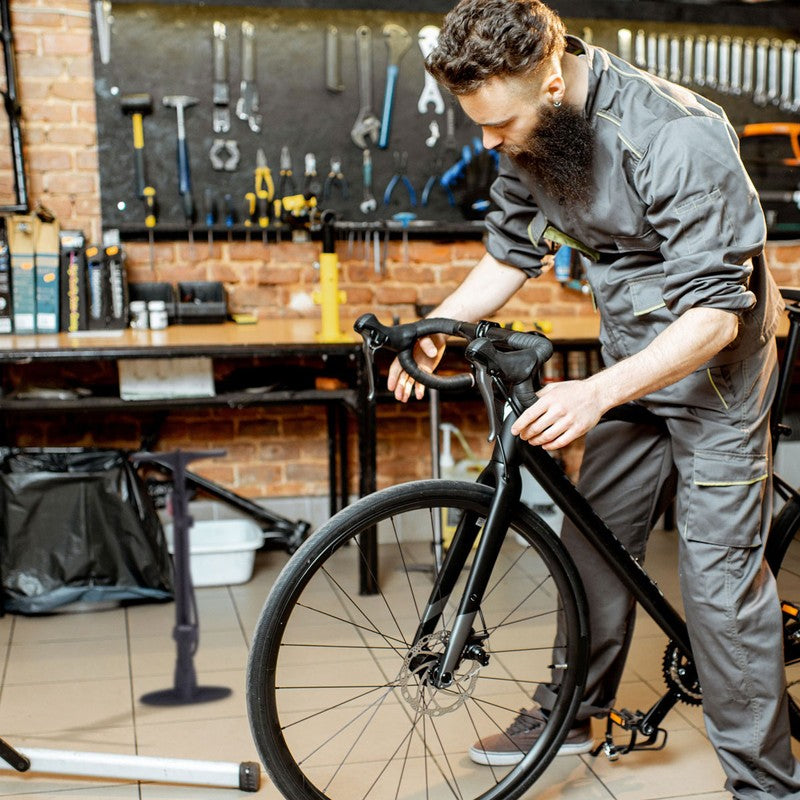 Velopumpe LUFTPUMPE mit Manometer Standpumpe Standluftpumpe Pumpe