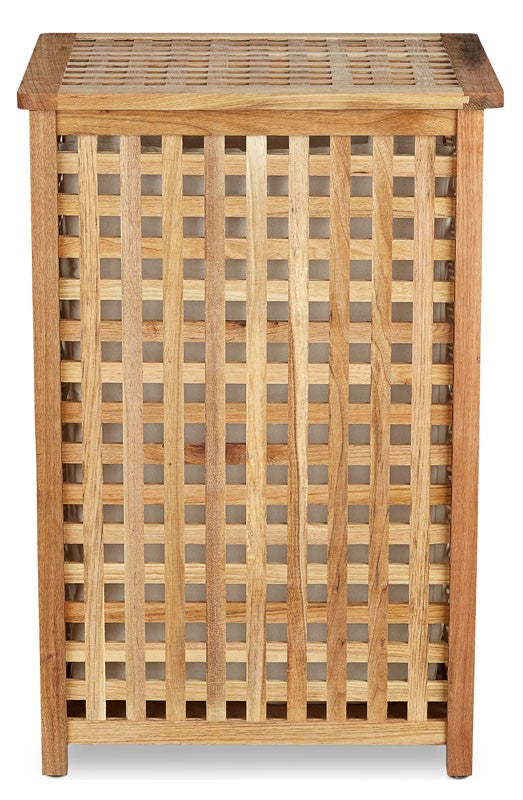 Wäschetruhe Wäschebox WÄSCHEKORB Wäschesammler Walnuss