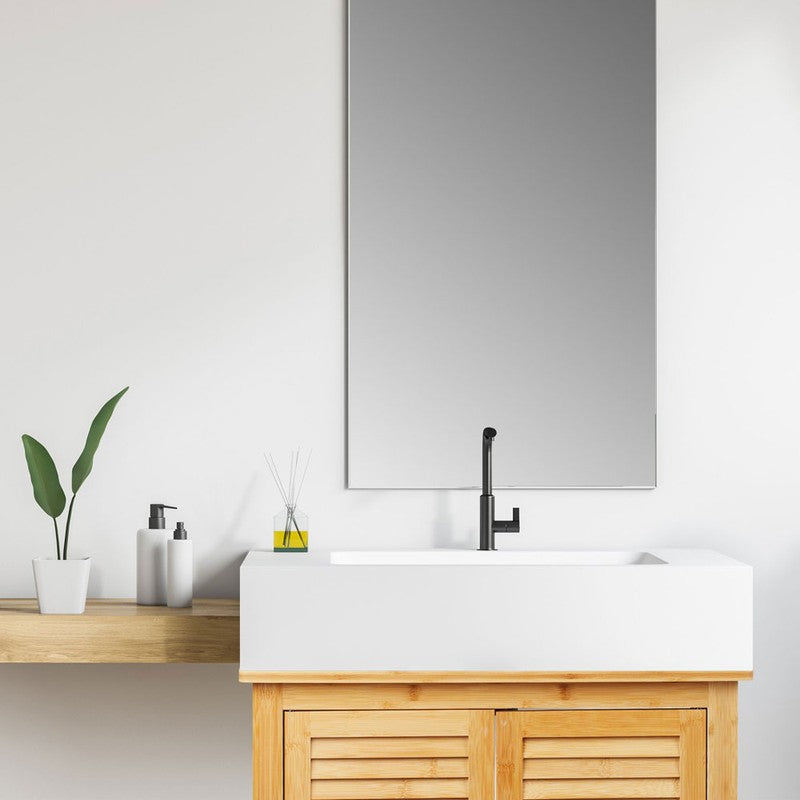 Waschbeckenunterschrank Waschbeckenschrank aus Bambusholz