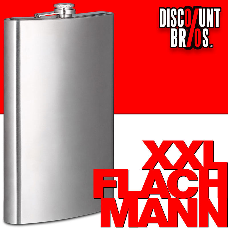 XXL FLACHMANN aus Edelstahl 1,8 l