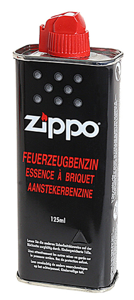 Zippo Raucherset FEUERZEUG-SET Benzinfeuerzeug "Leather Wrap", Feuerzeugbenzin, Feuersteine + Geschenkbox