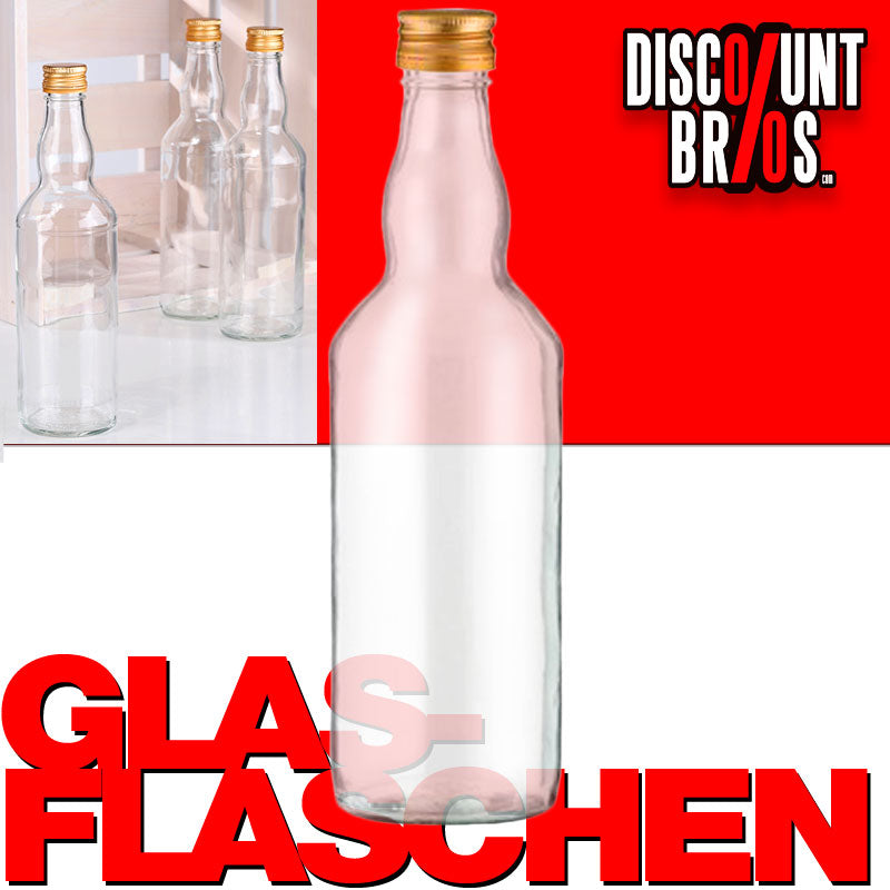 700ml GLASFLASCHE mit DECKEL Flasche mit Schraubverschluss
