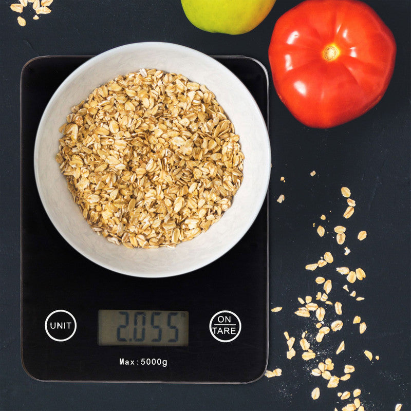 Digitale KÜCHENWAAGE Briefwaage Haushaltswaage Waage bis 5kg