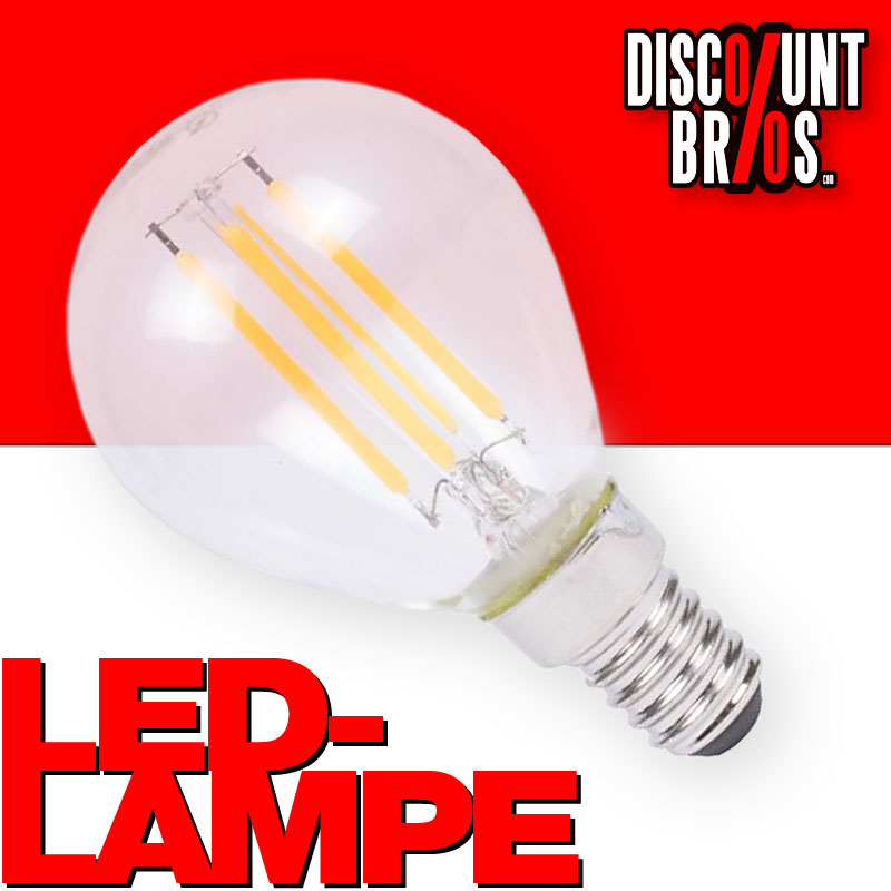 4W LED Leuchtmittel Licht Birne Filament LED LAMPE Glühbirne Klassisch g45 e14 WARMWEISS dimmbar