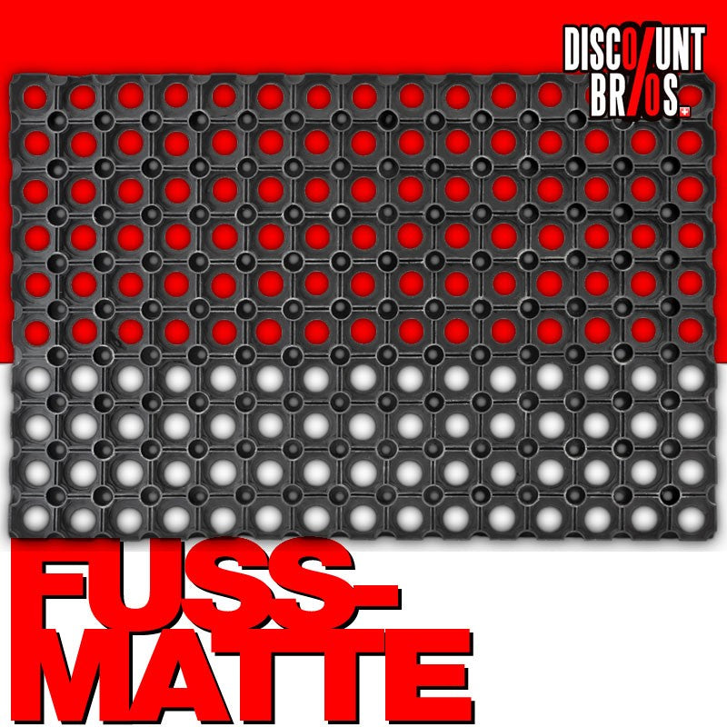 Gummi Türvorleger FUSSMATTE Gummimatte