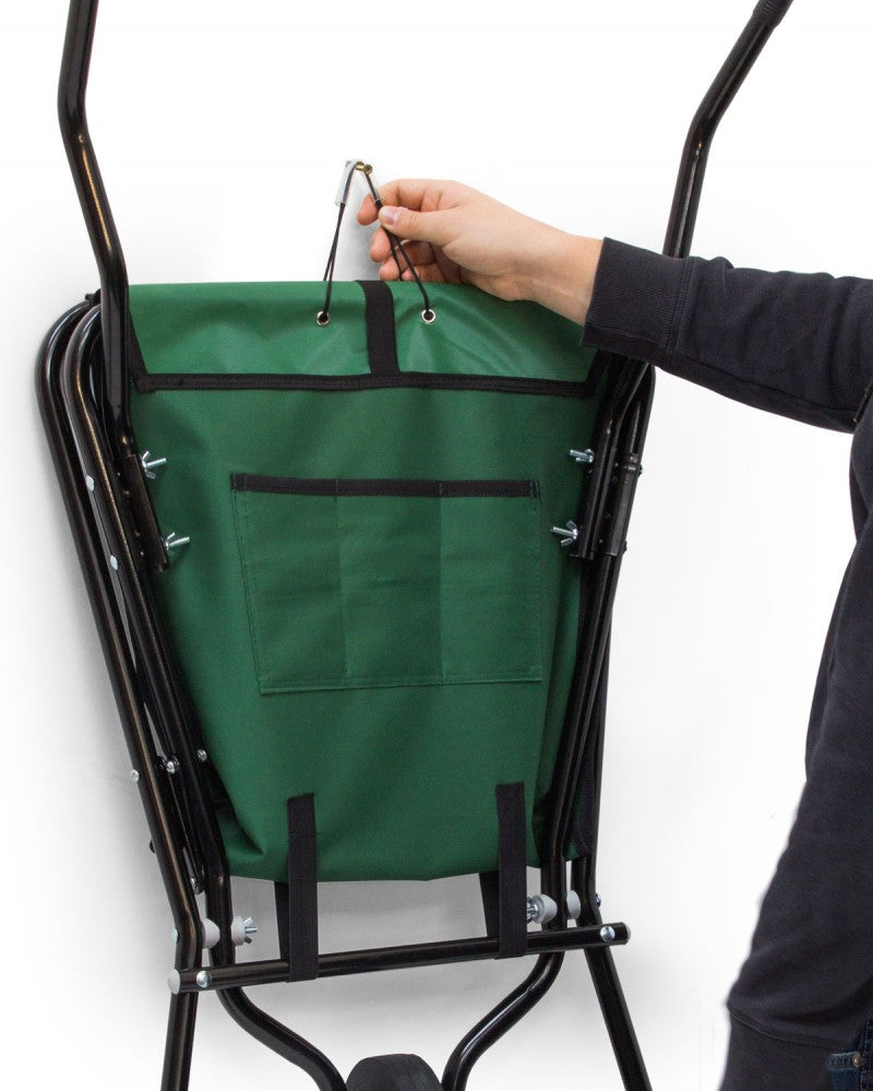 Garette KARRETTE Schubkarre faltbar GRÜN