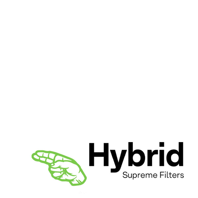Hybrid Supreme AKTIVKOHLEFILTER 6.4 mm Extra Slim (55 Stück) – Zellstoff & Kokoskohlefilter