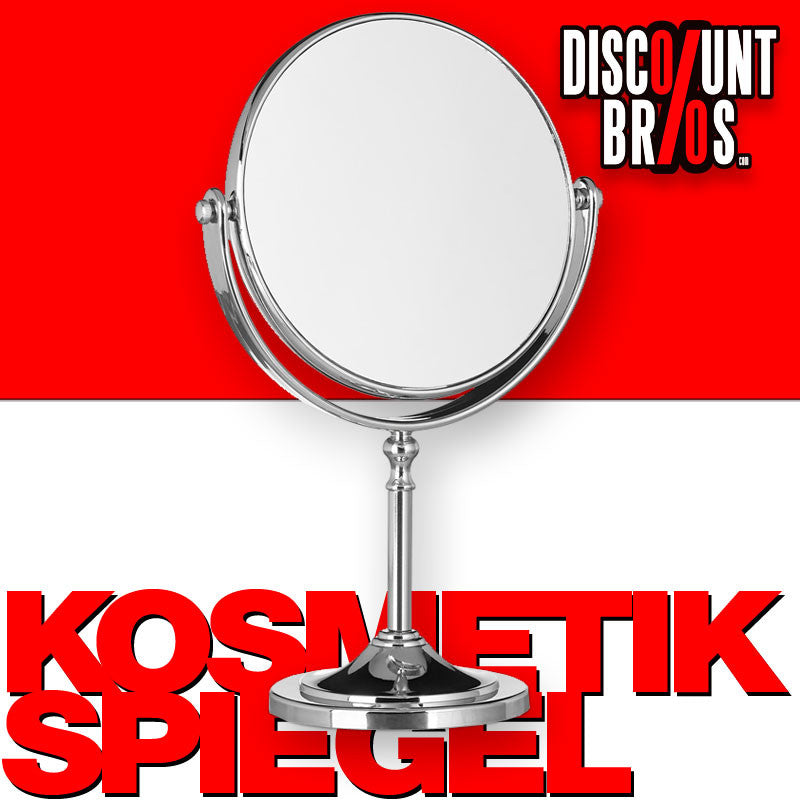 KOSMETIKSPIEGEL mit Fuss SCHMINKSPIEGEL Vergrösserungsspiegel