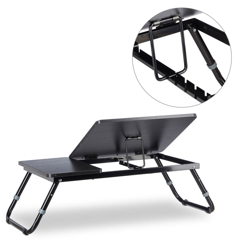 Bett-Tisch LAPTOPTISCH Betttablett schwarz