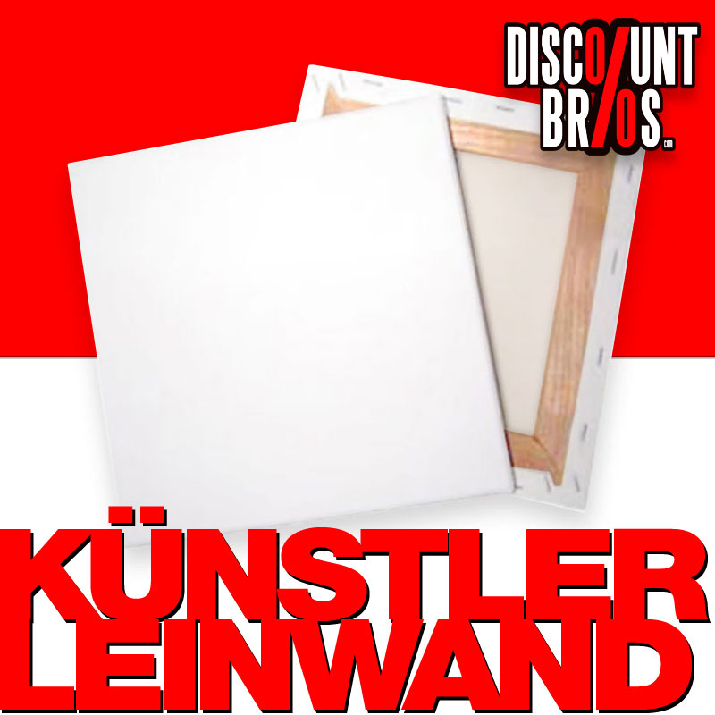 Künstler LEINWAND quadratisch grundiert auf Keilrahmen für Kunstmaler 20×20cm