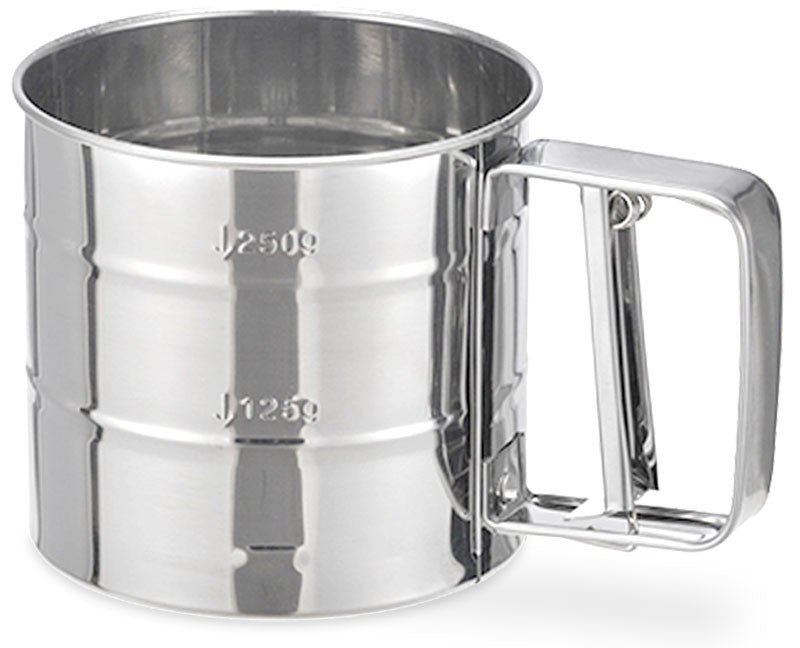 MEHLSIEB aus Edelstahl