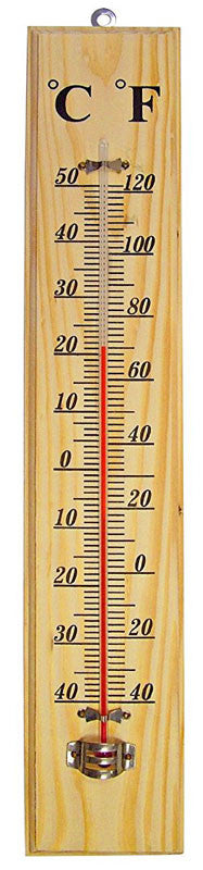 Nostalgie Jumbo XL HOLZ THERMOMETER 40cm