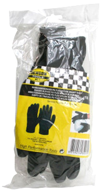 Arbeitshandschuhe PU Flex HANDSCHUHE Riggerhandschuhe SCHWARZ Gr. 10 XL