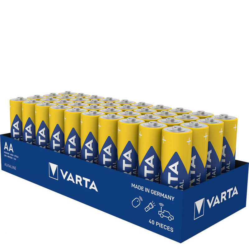 VARTA 4006 Industrial Pro Alkaline Batterien AA Mignon LR6 E91 2er Pack