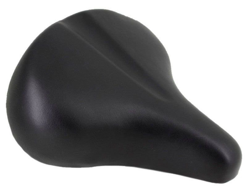 Deluxe Komfort VELO SATTEL Fahrradsattel Velosattel mit Doppelfeder SCHWARZ